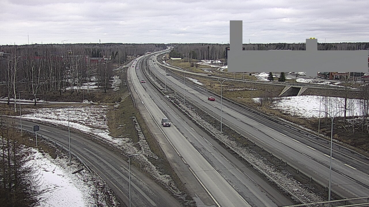 Kelikamerat Kuva Tie 4 Oulu Kaakkuri, Oulu, Pohjois-Pohjanmaa