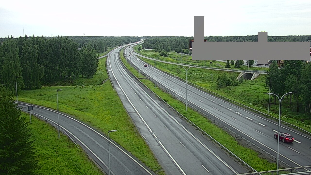 Kelikamerat Kuva Tie 4 Oulu Kaakkuri, Oulu, Pohjois-Pohjanmaa