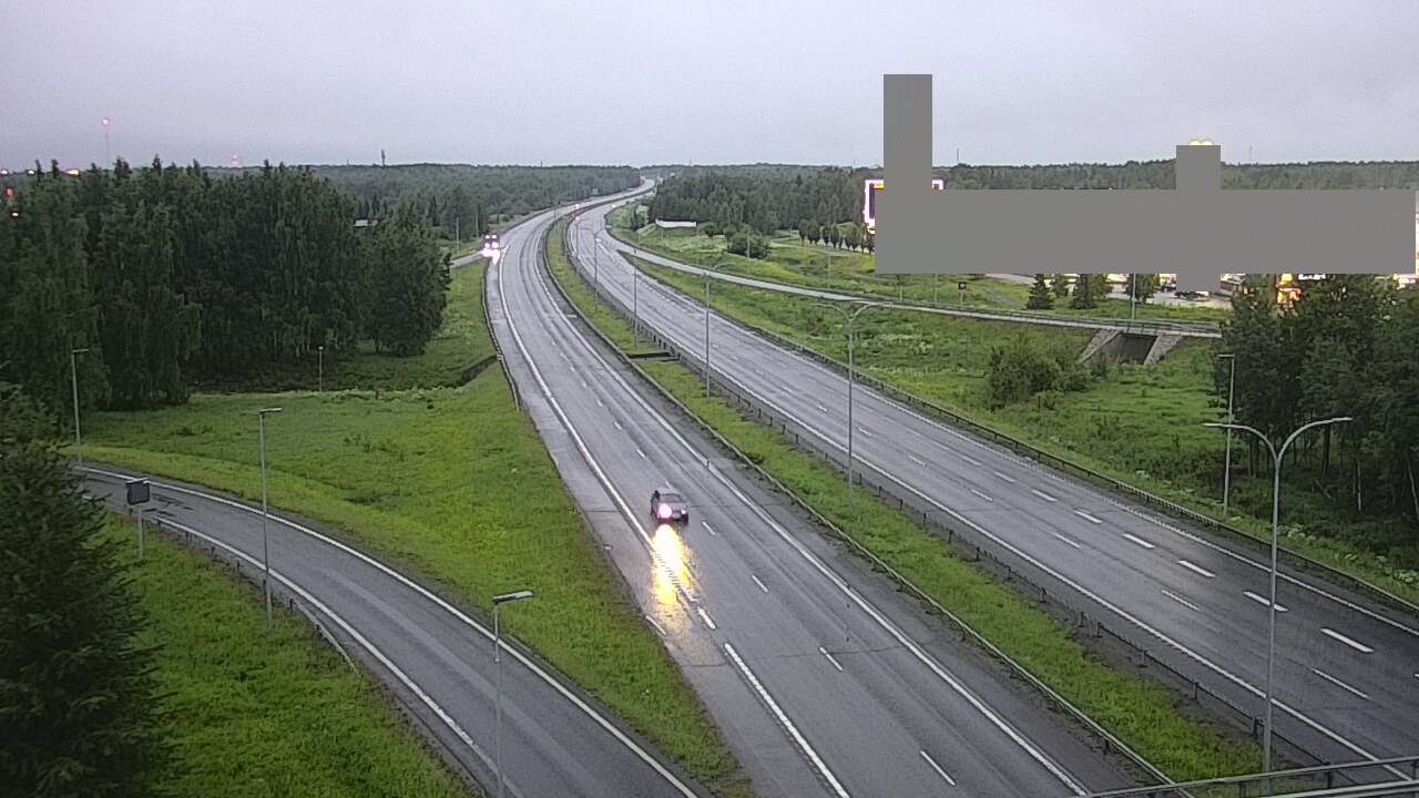 Kelikamerat Kuva Tie 4 Oulu Kaakkuri, Oulu, Pohjois-Pohjanmaa