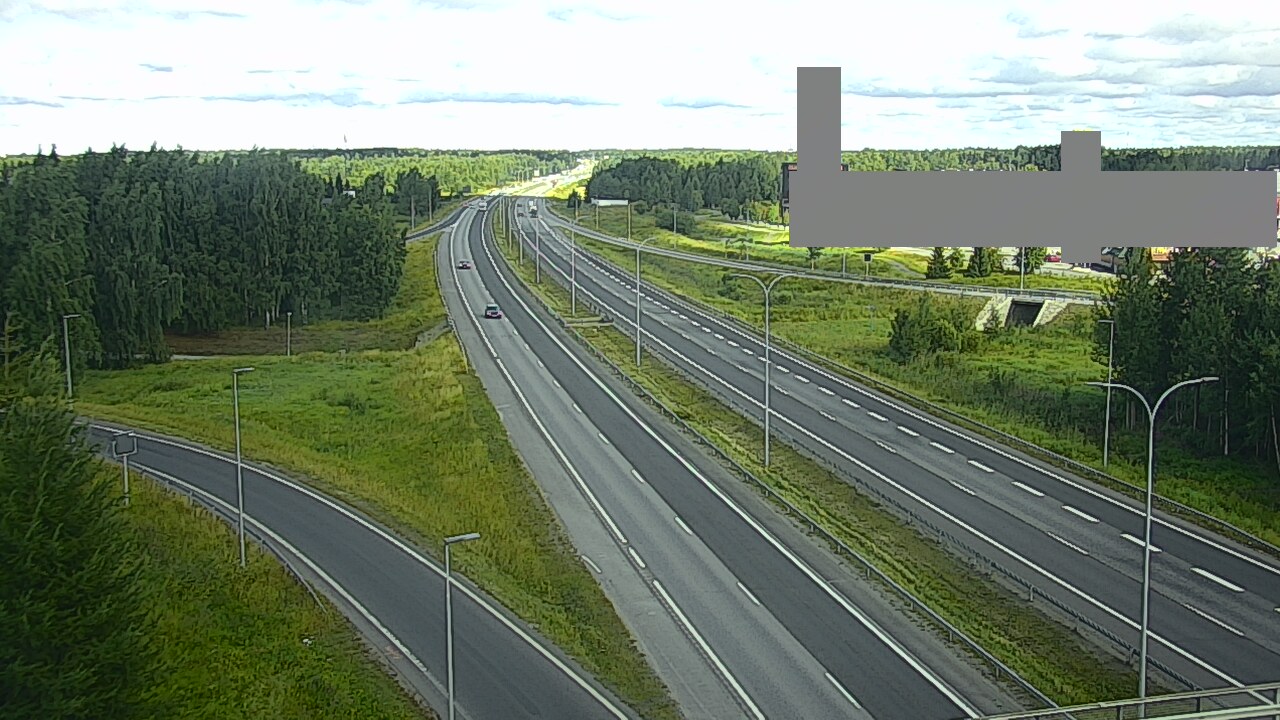 Kelikamerat Kuva Tie 4 Oulu Kaakkuri, Oulu, Pohjois-Pohjanmaa