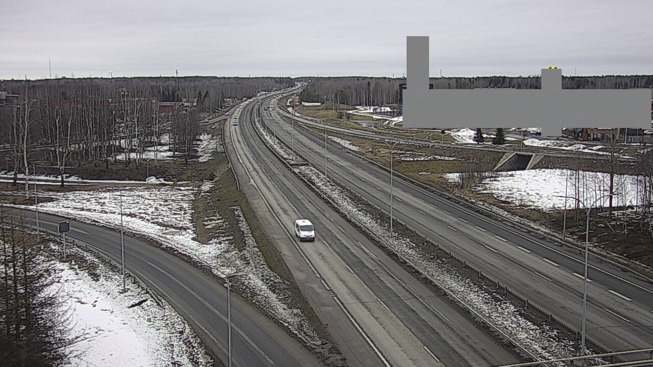 Kelikamerat Kuva Tie 4 Oulu Kaakkuri, Oulu, Pohjois-Pohjanmaa