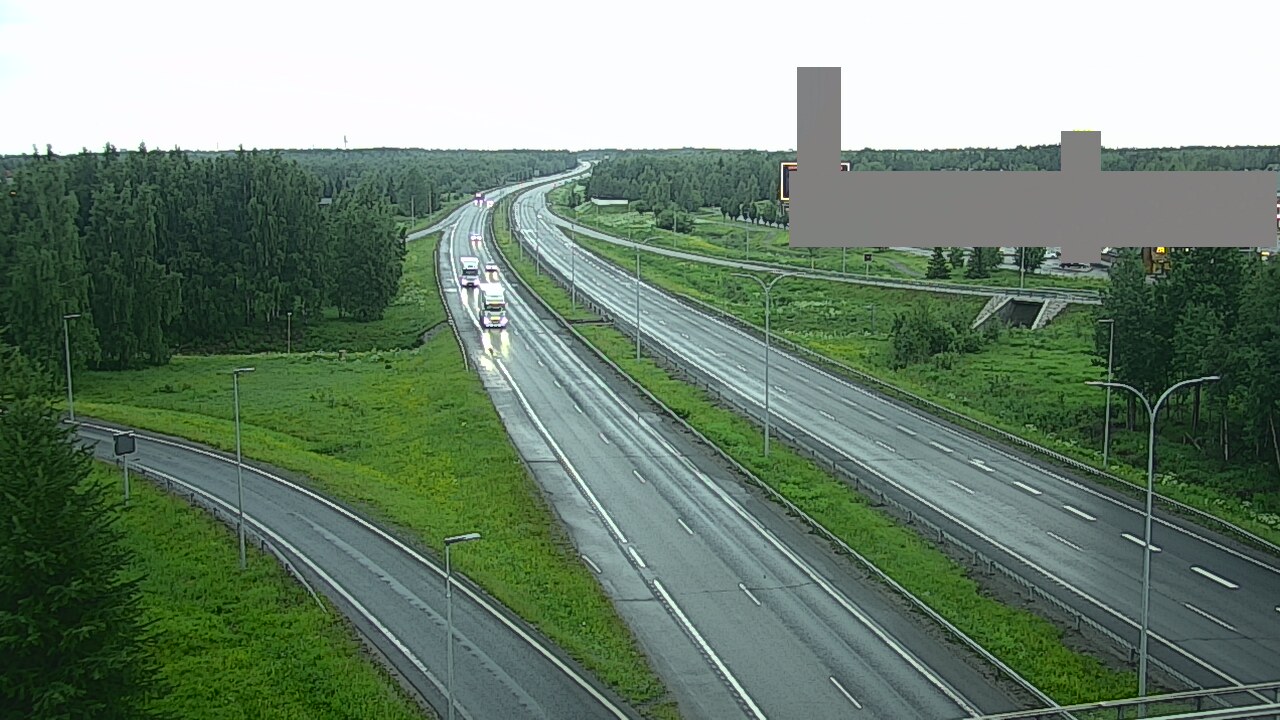 Kelikamerat Kuva Tie 4 Oulu Kaakkuri, Oulu, Pohjois-Pohjanmaa