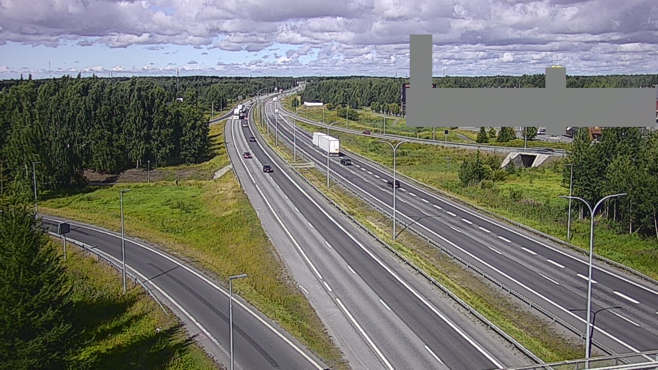 Kelikamerat Kuva Tie 4 Oulu Kaakkuri, Oulu, Pohjois-Pohjanmaa