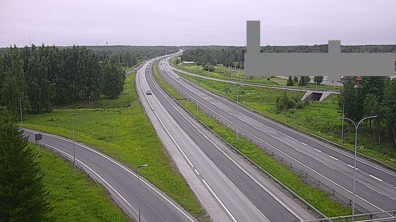 Kelikamerat Kuva Tie 4 Oulu Kaakkuri, Oulu, Pohjois-Pohjanmaa