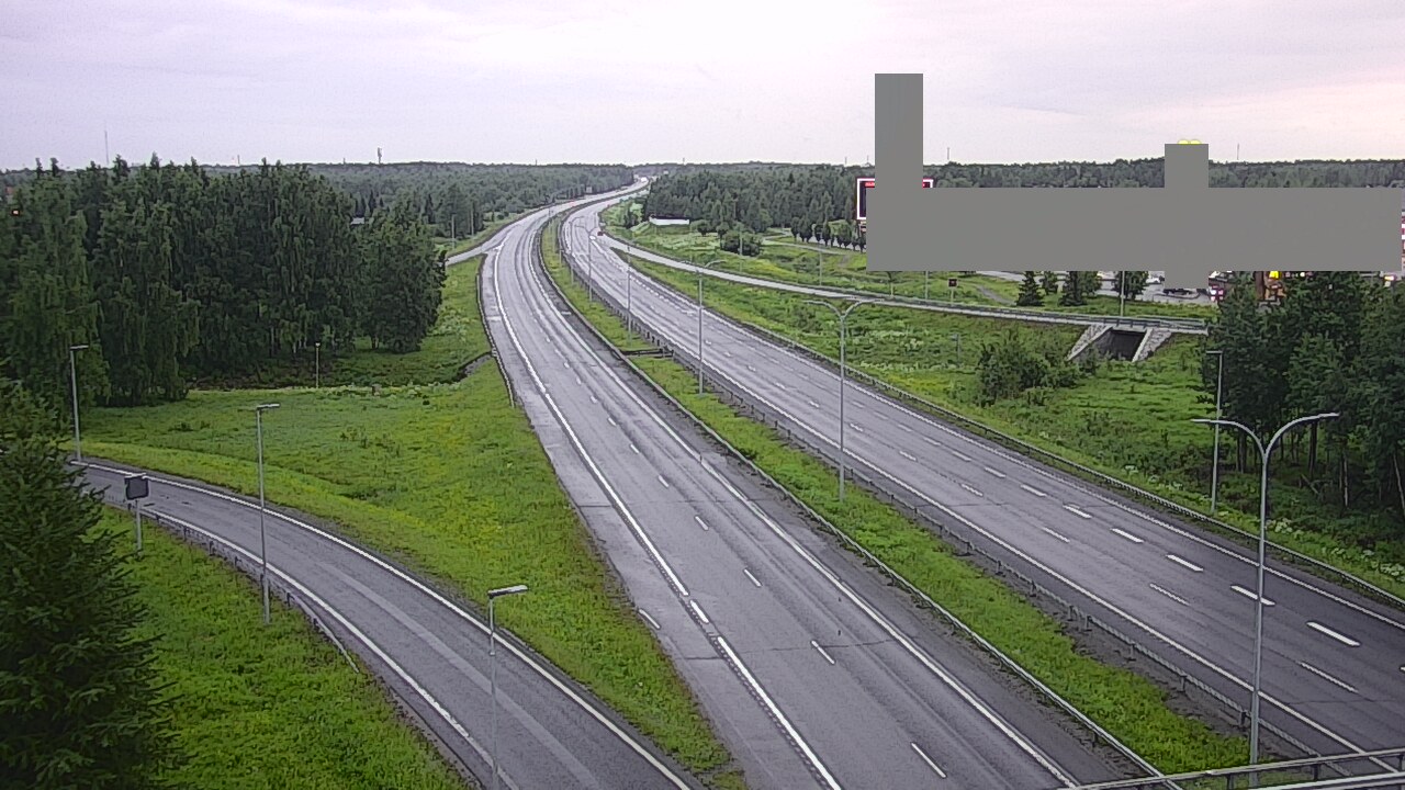 Kelikamerat Kuva Tie 4 Oulu Kaakkuri, Oulu, Pohjois-Pohjanmaa