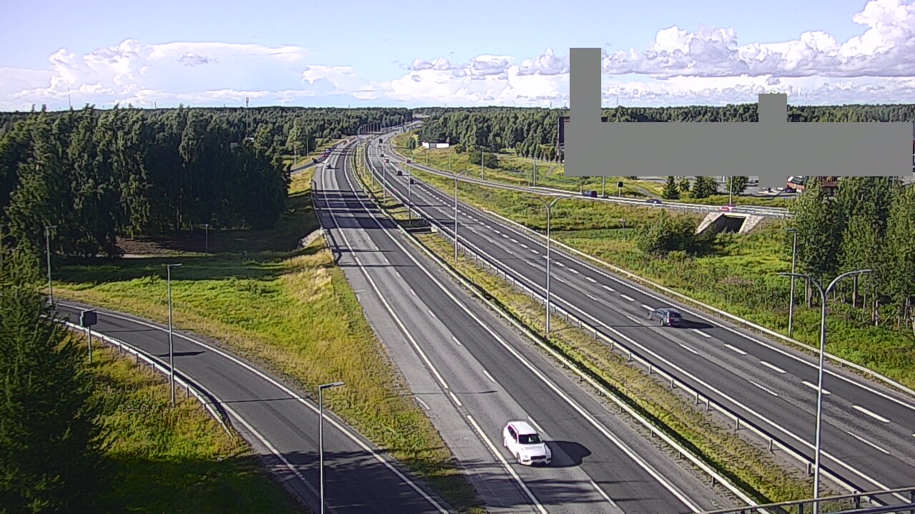 Kelikamerat Kuva Tie 4 Oulu Kaakkuri, Oulu, Pohjois-Pohjanmaa