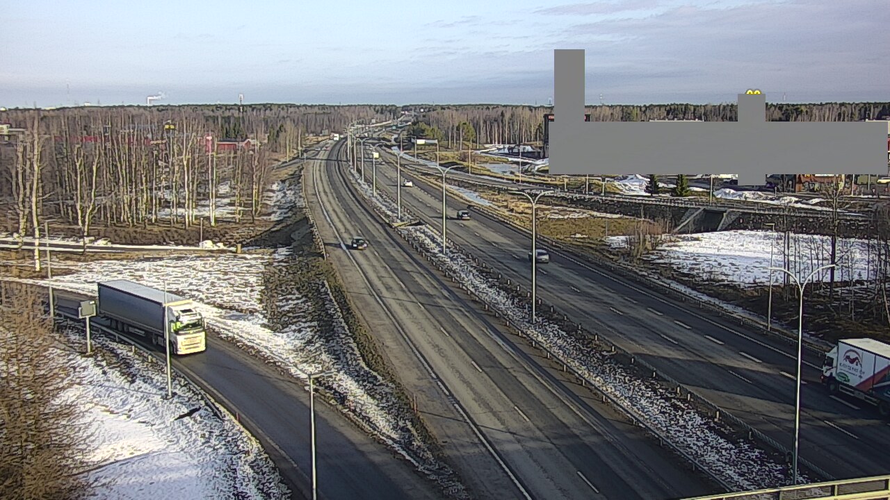 Kelikamerat Kuva Tie 4 Oulu Kaakkuri, Oulu, Pohjois-Pohjanmaa