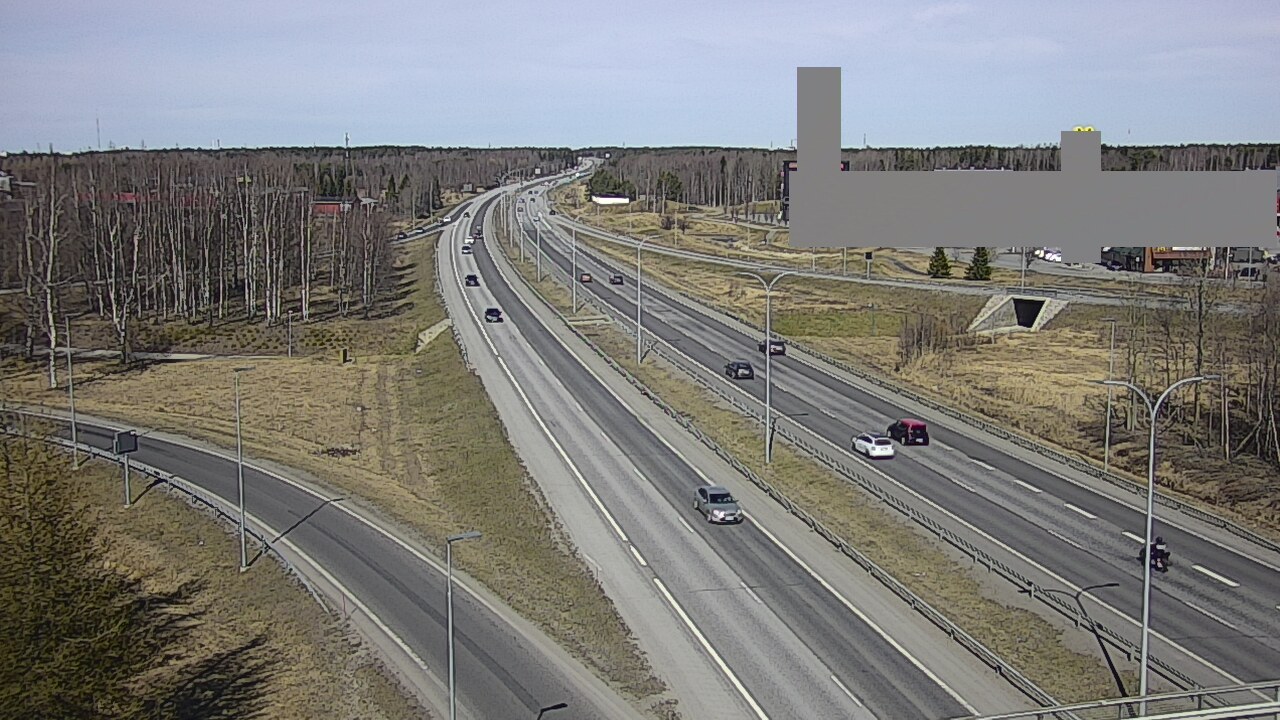 Kelikamerat Kuva Tie 4 Oulu Kaakkuri, Oulu, Pohjois-Pohjanmaa
