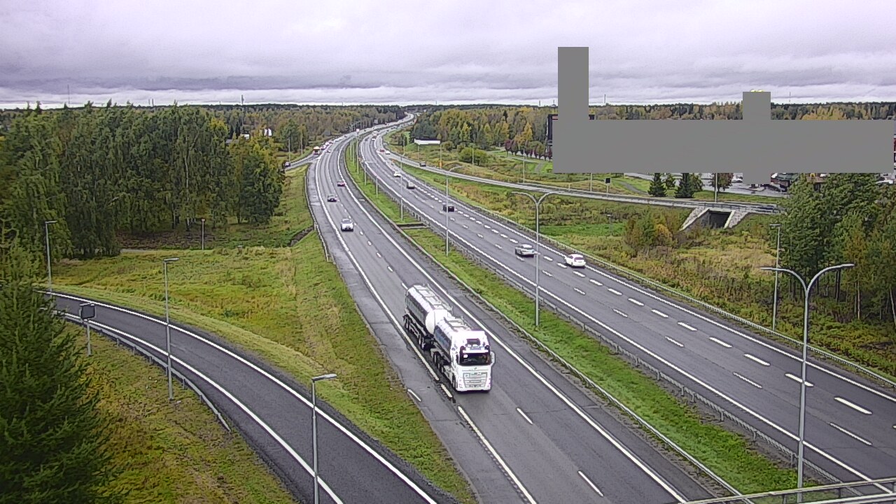 Kelikamerat Kuva Tie 4 Oulu Kaakkuri, Oulu, Pohjois-Pohjanmaa