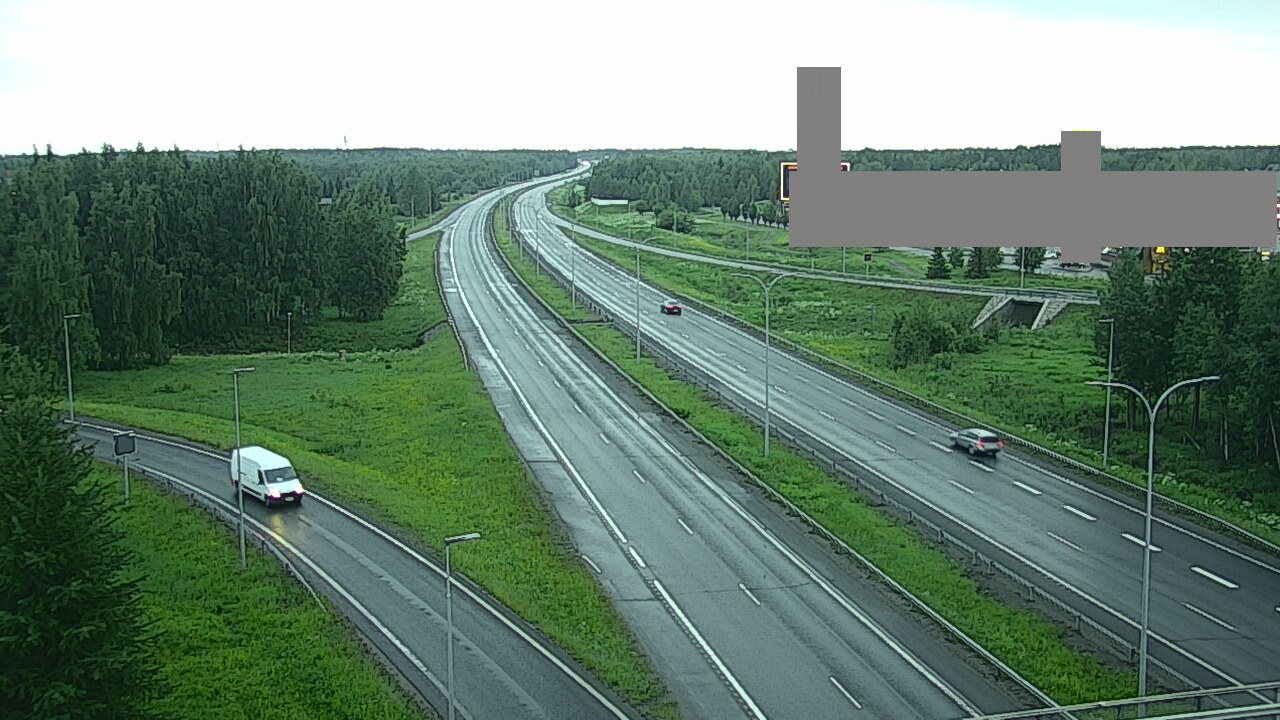 Kelikamerat Kuva Tie 4 Oulu Kaakkuri, Oulu, Pohjois-Pohjanmaa