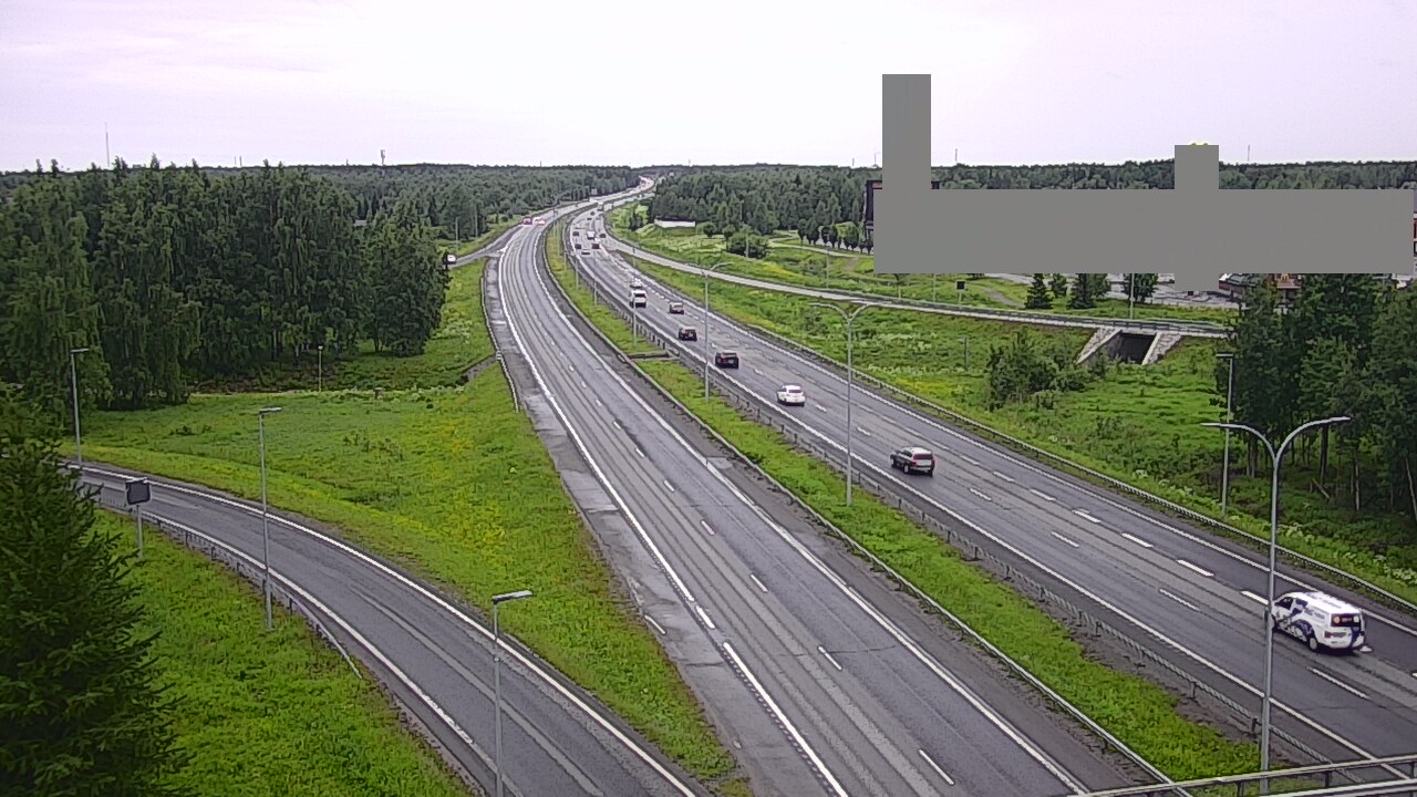 Kelikamerat Kuva Tie 4 Oulu Kaakkuri, Oulu, Pohjois-Pohjanmaa