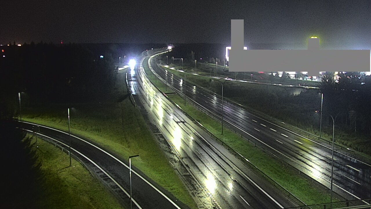 Weather Camera Image Väg 4 Uleåborg, Kaakkuri, Oulu, Pohjois-Pohjanmaa