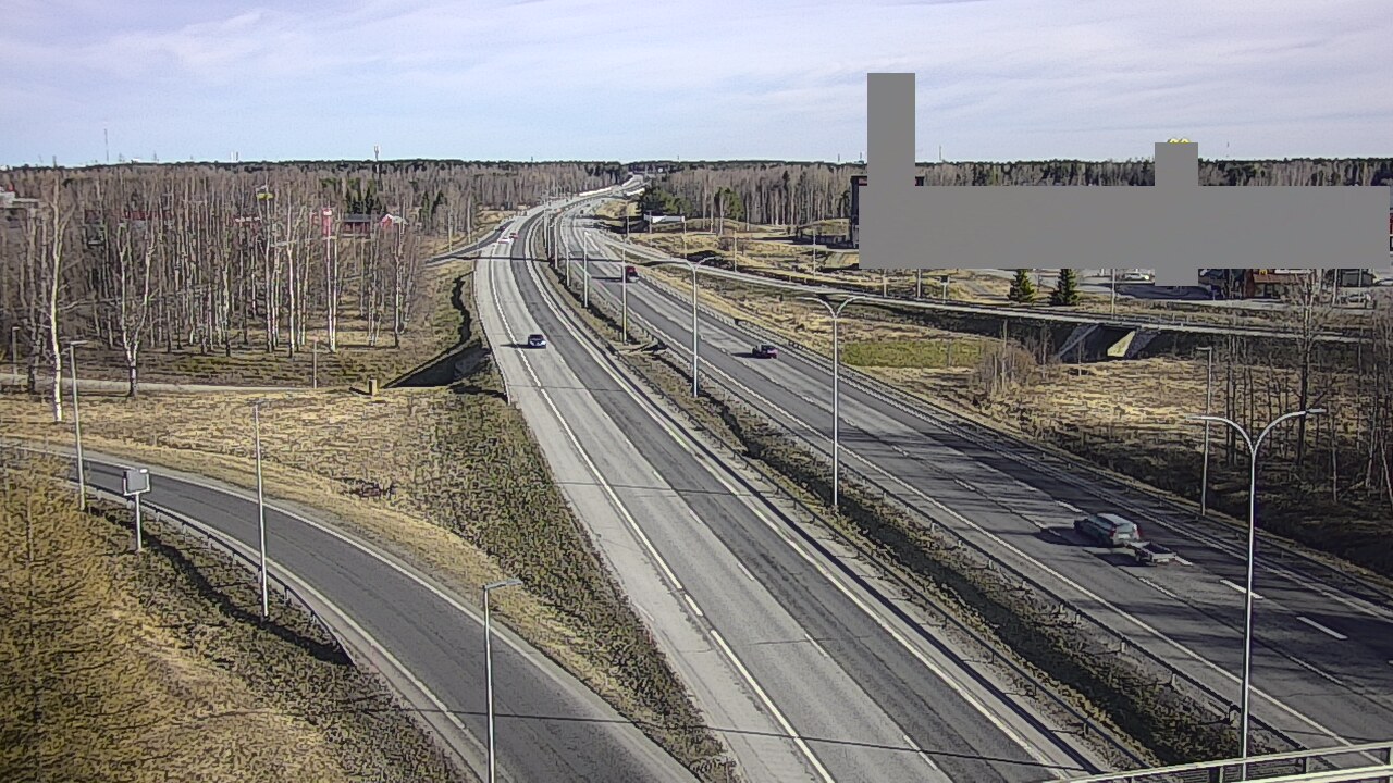 Kelikamerat Kuva Tie 4 Oulu Kaakkuri, Oulu, Pohjois-Pohjanmaa