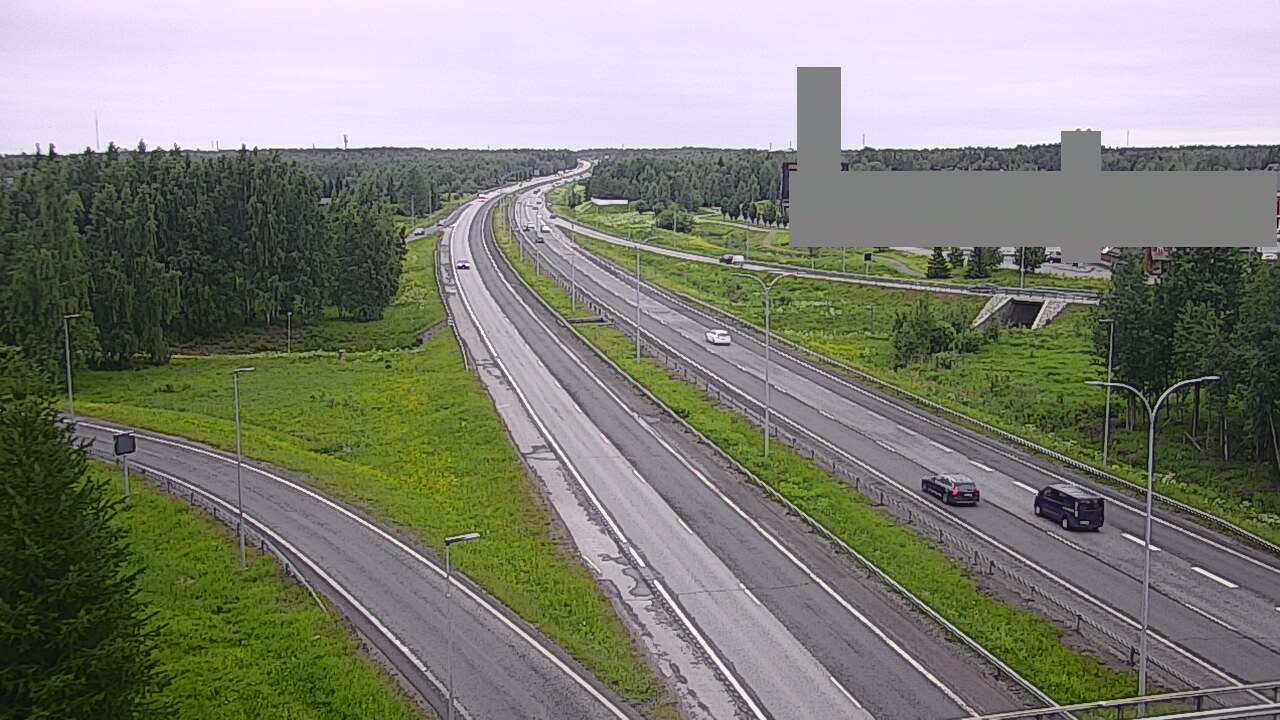 Kelikamerat Kuva Tie 4 Oulu Kaakkuri, Oulu, Pohjois-Pohjanmaa