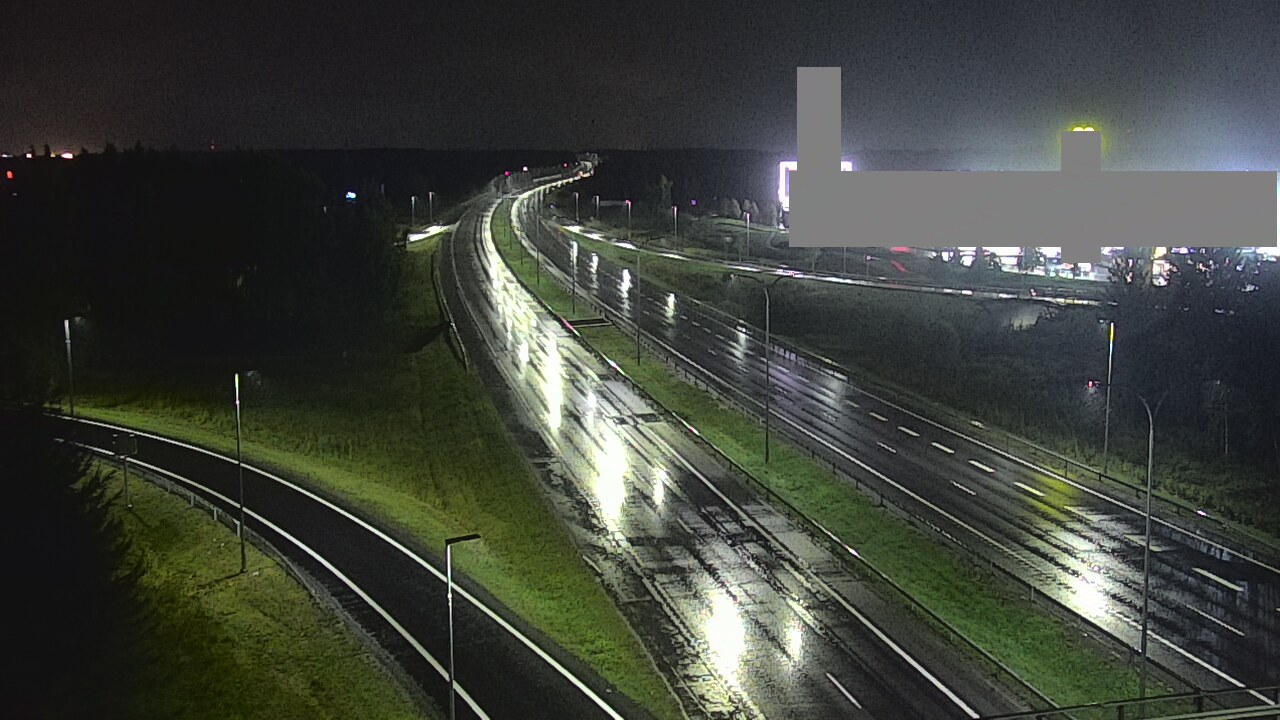 Weather Camera Image Väg 4 Uleåborg, Kaakkuri, Oulu, Pohjois-Pohjanmaa