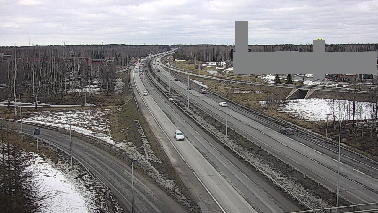 Kelikamerat Kuva Tie 4 Oulu Kaakkuri, Oulu, Pohjois-Pohjanmaa