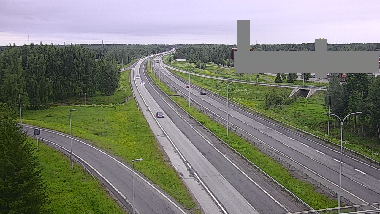 Kelikamerat Kuva Tie 4 Oulu Kaakkuri, Oulu, Pohjois-Pohjanmaa