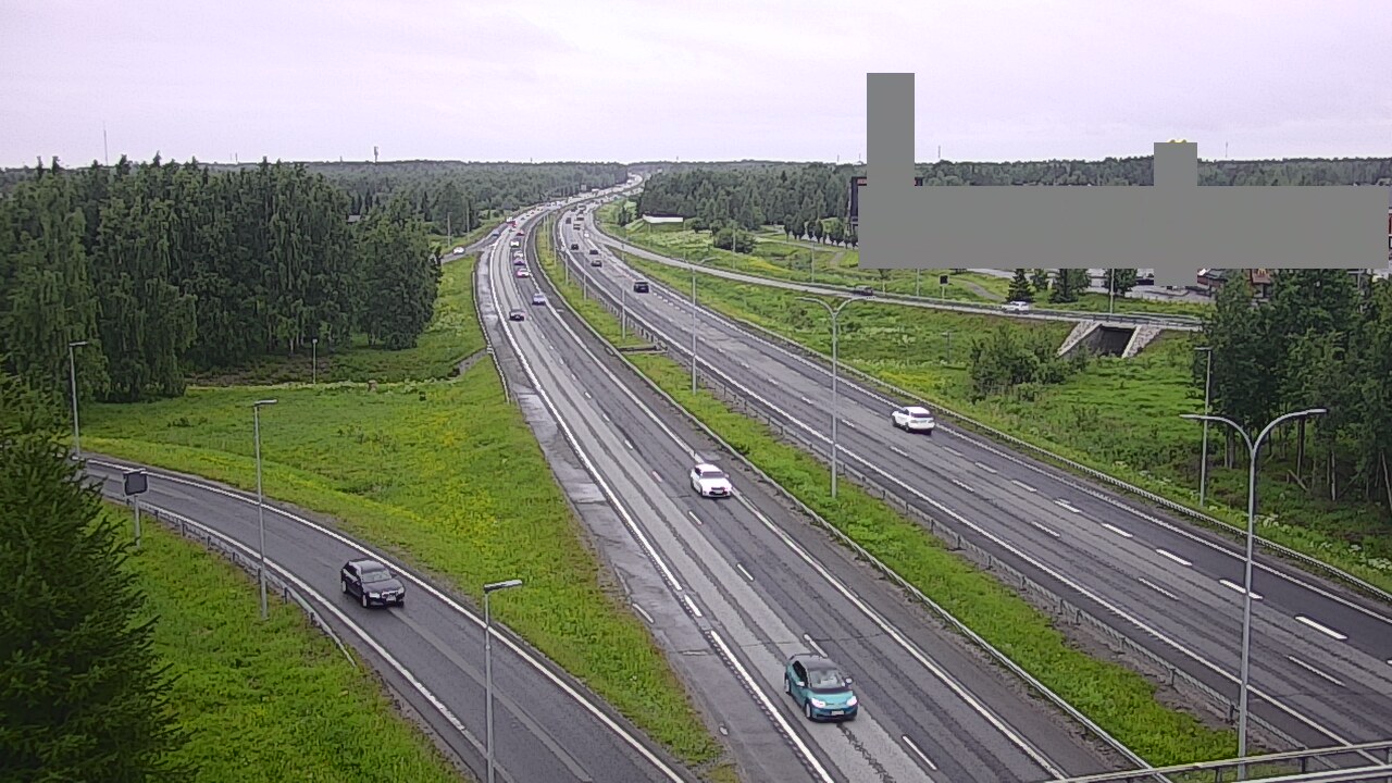 Kelikamerat Kuva Tie 4 Oulu Kaakkuri, Oulu, Pohjois-Pohjanmaa
