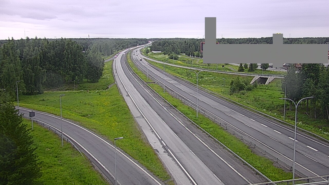 Kelikamerat Kuva Tie 4 Oulu Kaakkuri, Oulu, Pohjois-Pohjanmaa