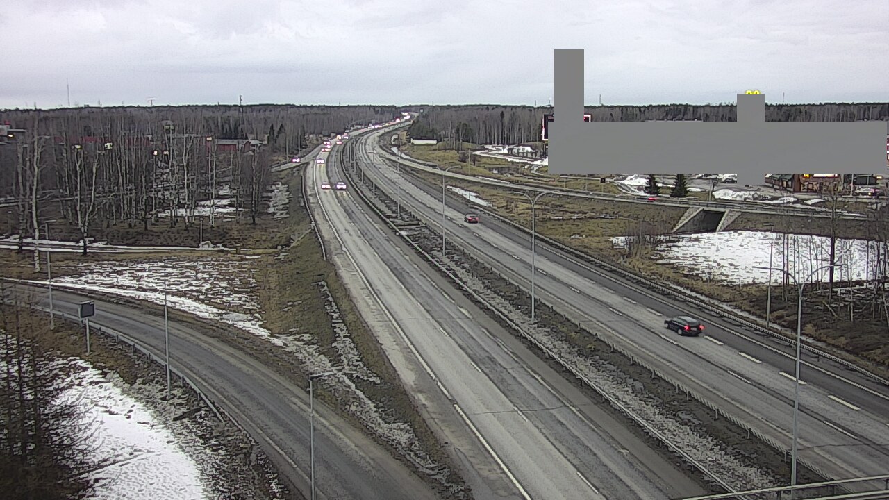 Kelikamerat Kuva Tie 4 Oulu Kaakkuri, Oulu, Pohjois-Pohjanmaa