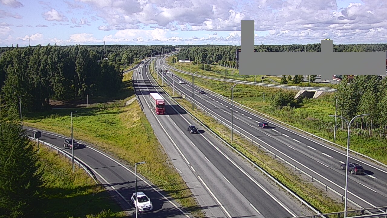 Kelikamerat Kuva Tie 4 Oulu Kaakkuri, Oulu, Pohjois-Pohjanmaa