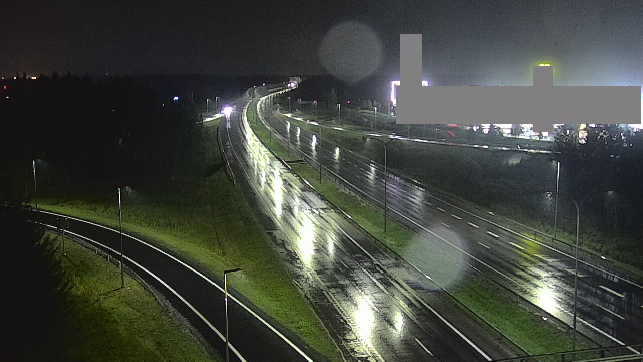 Weather Camera Image Väg 4 Uleåborg, Kaakkuri, Oulu, Pohjois-Pohjanmaa