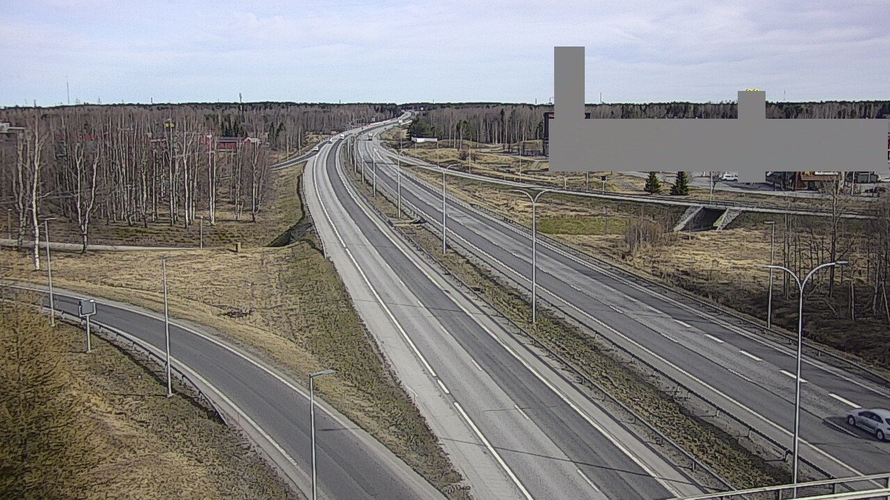 Kelikamerat Kuva Tie 4 Oulu Kaakkuri, Oulu, Pohjois-Pohjanmaa