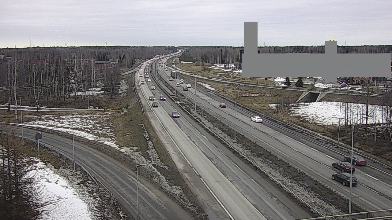 Kelikamerat Kuva Tie 4 Oulu Kaakkuri, Oulu, Pohjois-Pohjanmaa