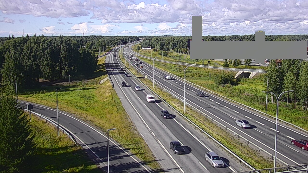 Kelikamerat Kuva Tie 4 Oulu Kaakkuri, Oulu, Pohjois-Pohjanmaa