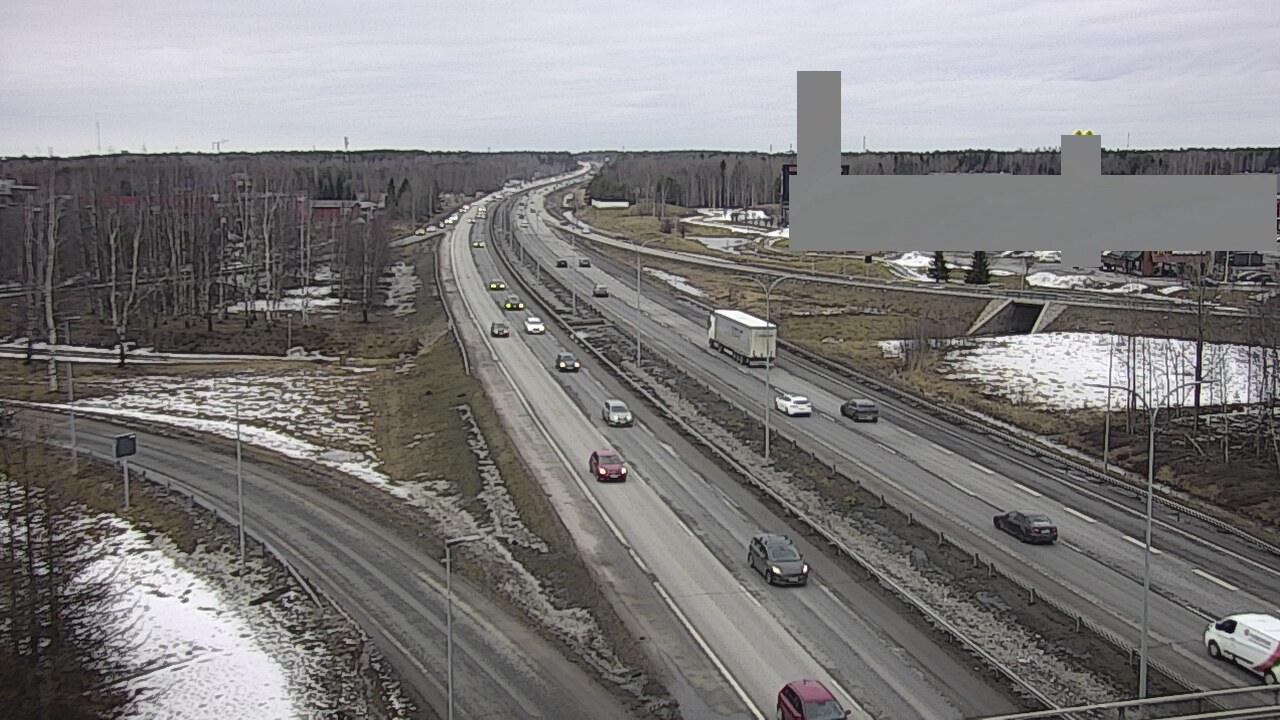 Kelikamerat Kuva Tie 4 Oulu Kaakkuri, Oulu, Pohjois-Pohjanmaa