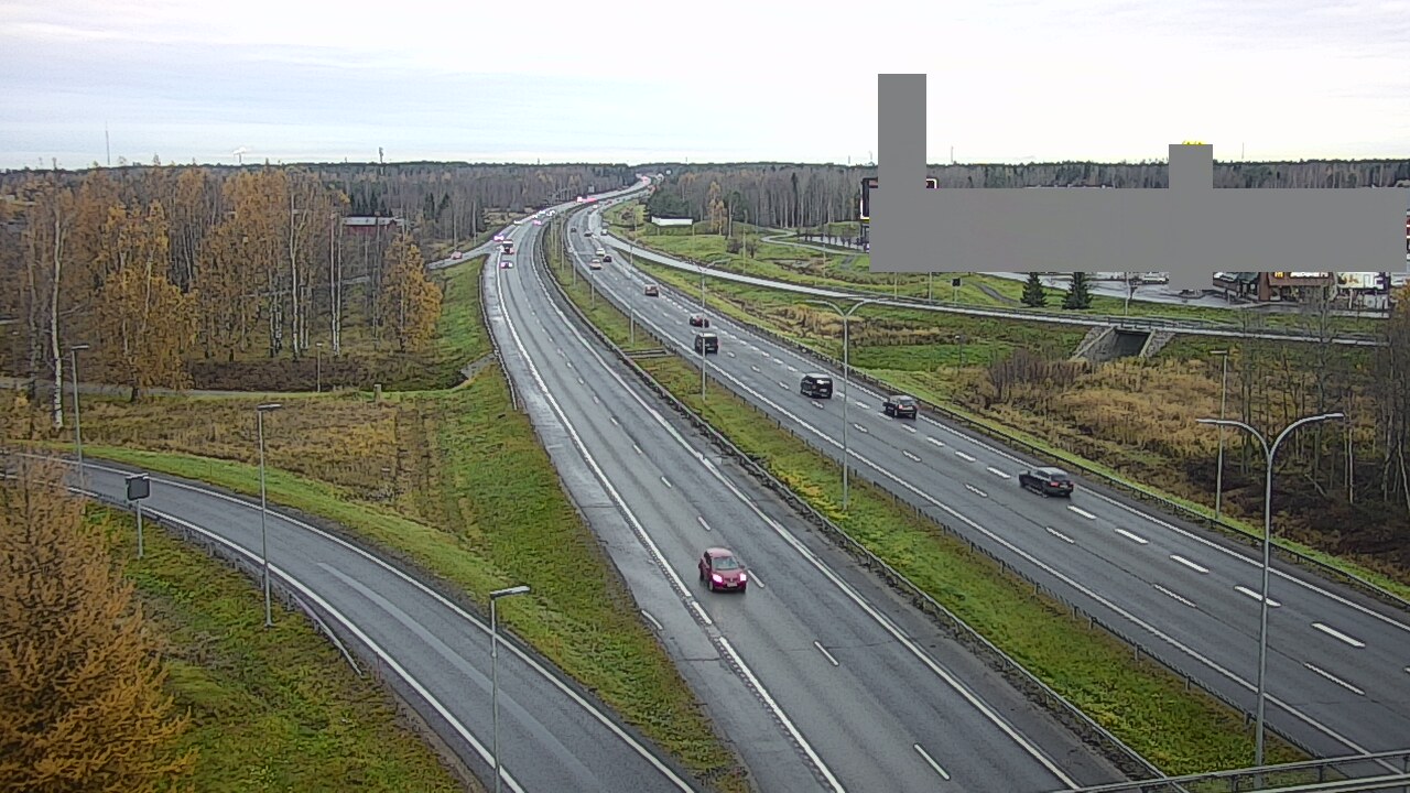 Kelikamerat Kuva Tie 4 Oulu Kaakkuri, Oulu, Pohjois-Pohjanmaa