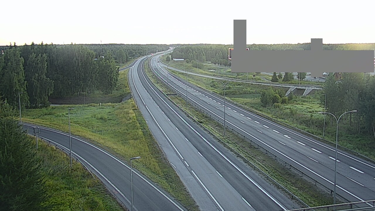 Kelikamerat Kuva Tie 4 Oulu Kaakkuri, Oulu, Pohjois-Pohjanmaa