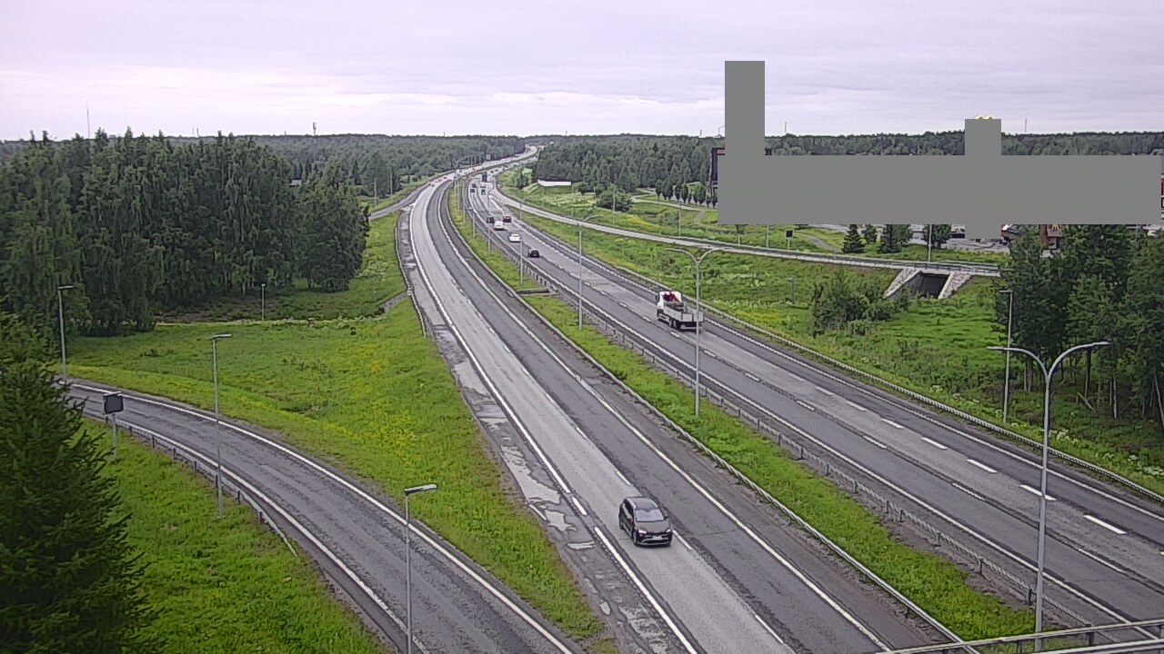 Kelikamerat Kuva Tie 4 Oulu Kaakkuri, Oulu, Pohjois-Pohjanmaa