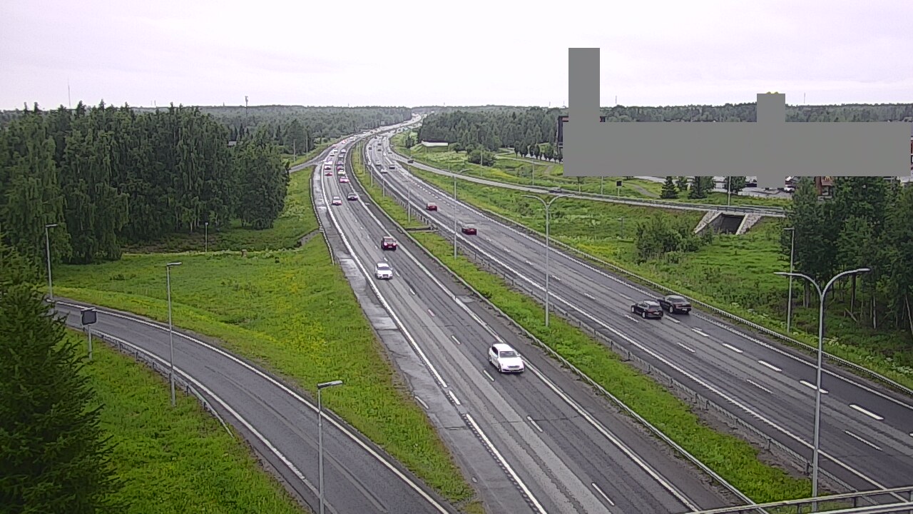 Kelikamerat Kuva Tie 4 Oulu Kaakkuri, Oulu, Pohjois-Pohjanmaa