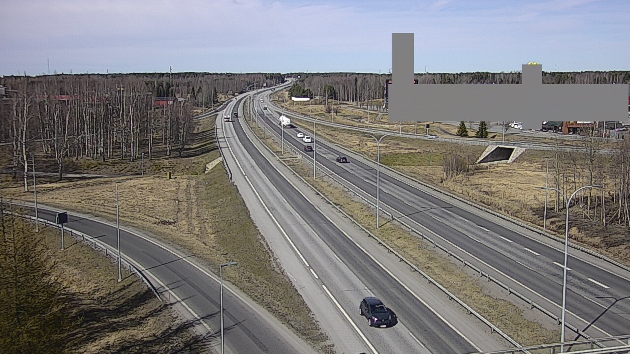 Kelikamerat Kuva Tie 4 Oulu Kaakkuri, Oulu, Pohjois-Pohjanmaa