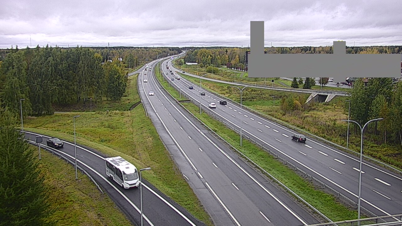 Kelikamerat Kuva Tie 4 Oulu Kaakkuri, Oulu, Pohjois-Pohjanmaa