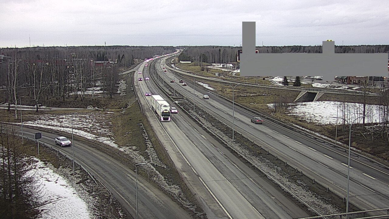 Kelikamerat Kuva Tie 4 Oulu Kaakkuri, Oulu, Pohjois-Pohjanmaa