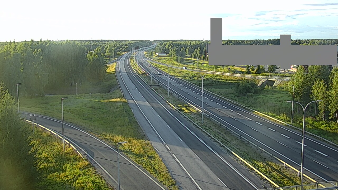 Kelikamerat Kuva Tie 4 Oulu Kaakkuri, Oulu, Pohjois-Pohjanmaa