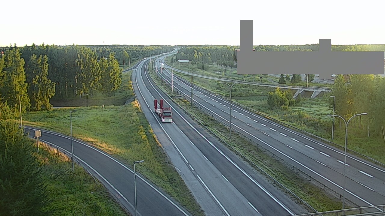 Kelikamerat Kuva Tie 4 Oulu Kaakkuri, Oulu, Pohjois-Pohjanmaa