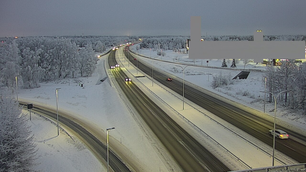 Kelikamerat Kuva Tie 4 Oulu Kaakkuri, Oulu, Pohjois-Pohjanmaa