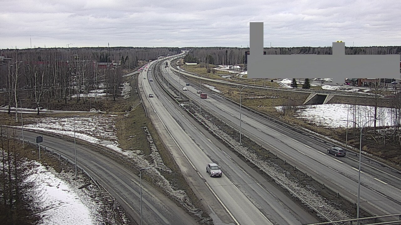 Kelikamerat Kuva Tie 4 Oulu Kaakkuri, Oulu, Pohjois-Pohjanmaa