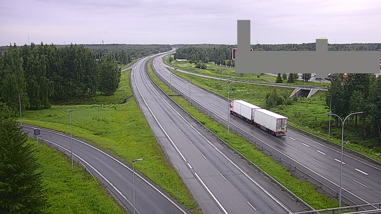 Kelikamerat Kuva Tie 4 Oulu Kaakkuri, Oulu, Pohjois-Pohjanmaa