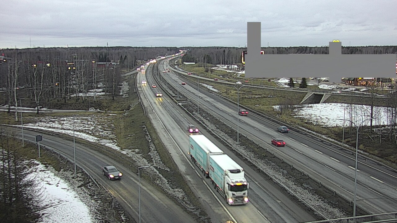 Kelikamerat Kuva Tie 4 Oulu Kaakkuri, Oulu, Pohjois-Pohjanmaa