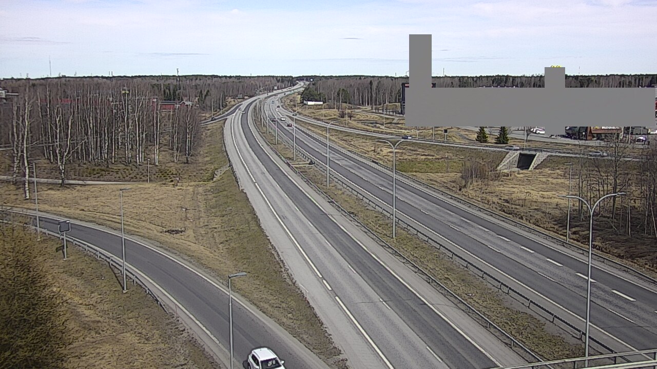 Kelikamerat Kuva Tie 4 Oulu Kaakkuri, Oulu, Pohjois-Pohjanmaa