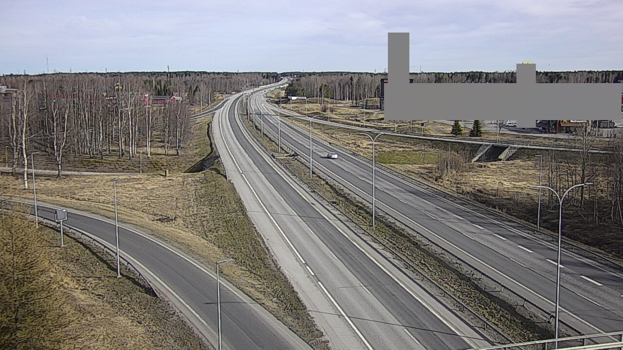 Kelikamerat Kuva Tie 4 Oulu Kaakkuri, Oulu, Pohjois-Pohjanmaa