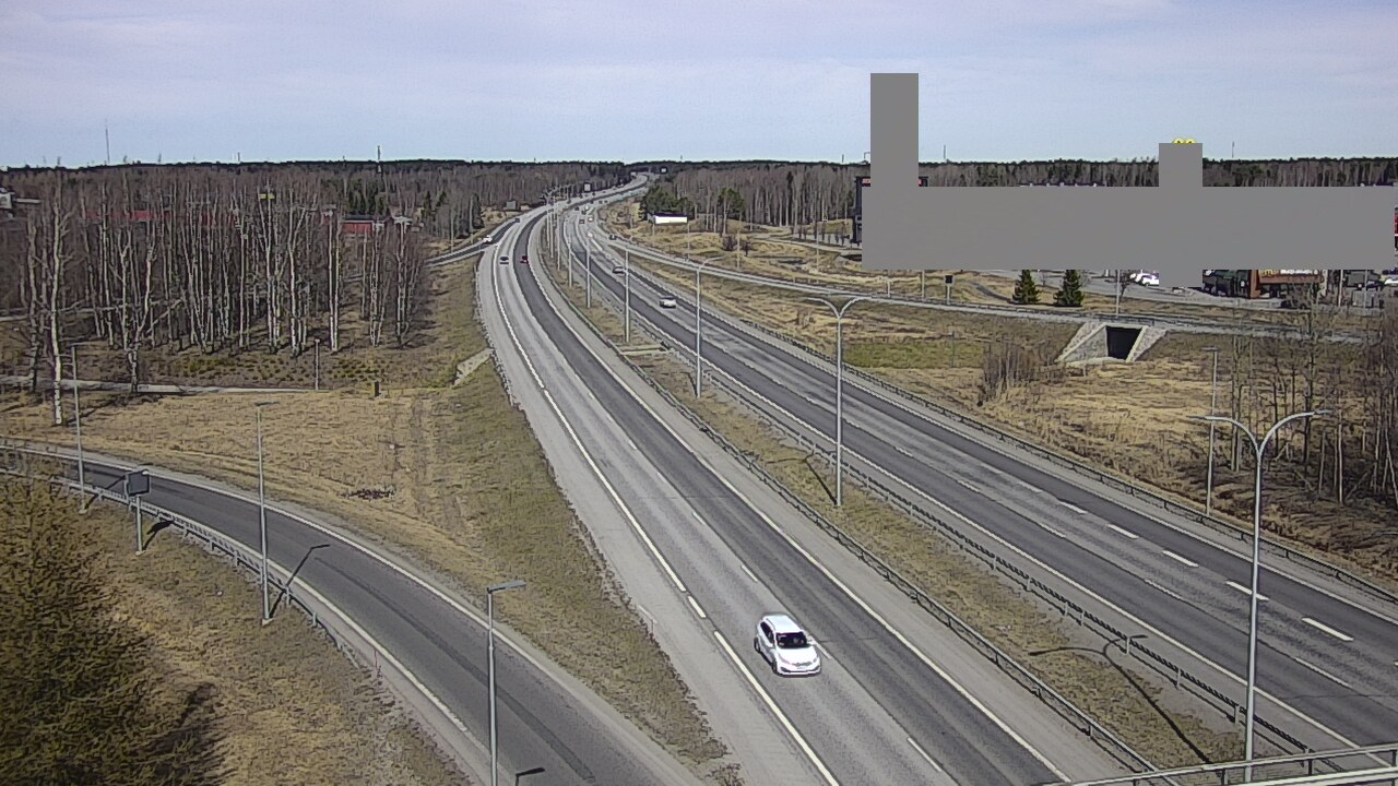 Kelikamerat Kuva Tie 4 Oulu Kaakkuri, Oulu, Pohjois-Pohjanmaa