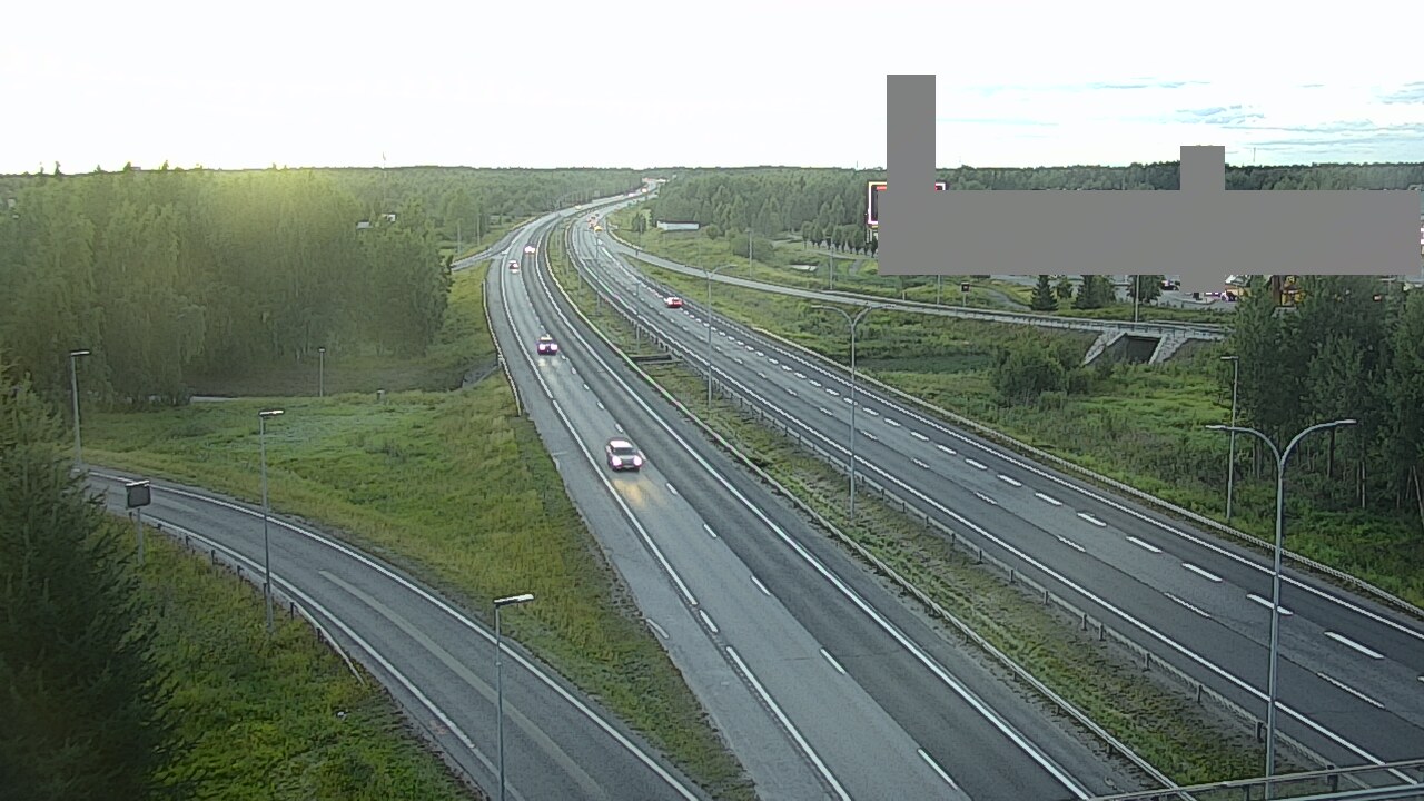 Kelikamerat Kuva Tie 4 Oulu Kaakkuri, Oulu, Pohjois-Pohjanmaa
