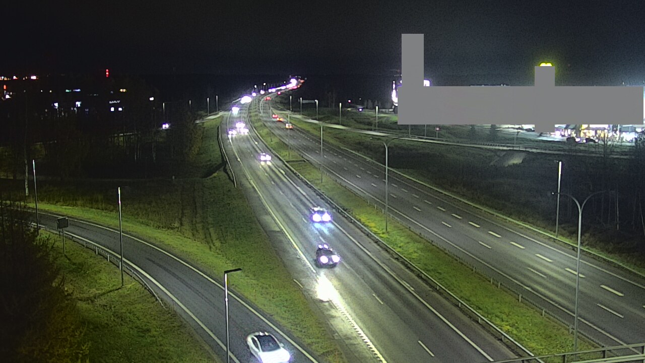 Kelikamerat Kuva Tie 4 Oulu Kaakkuri, Oulu, Pohjois-Pohjanmaa