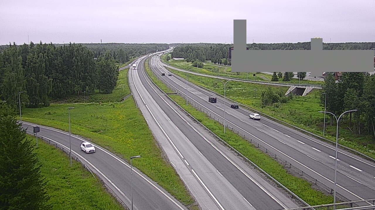 Kelikamerat Kuva Tie 4 Oulu Kaakkuri, Oulu, Pohjois-Pohjanmaa