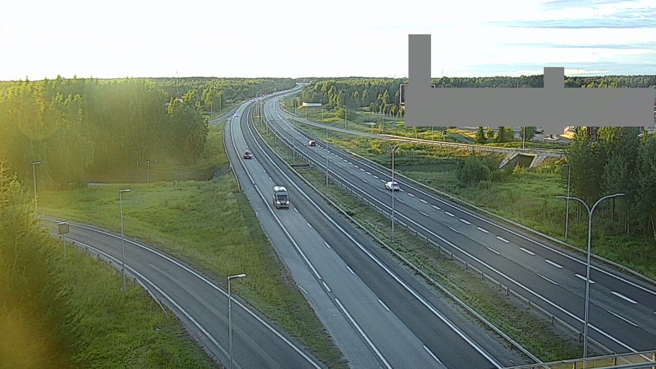 Kelikamerat Kuva Tie 4 Oulu Kaakkuri, Oulu, Pohjois-Pohjanmaa